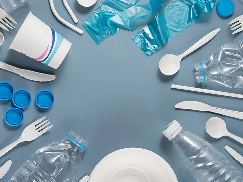 Tests de produits verts pour les produits en plastique